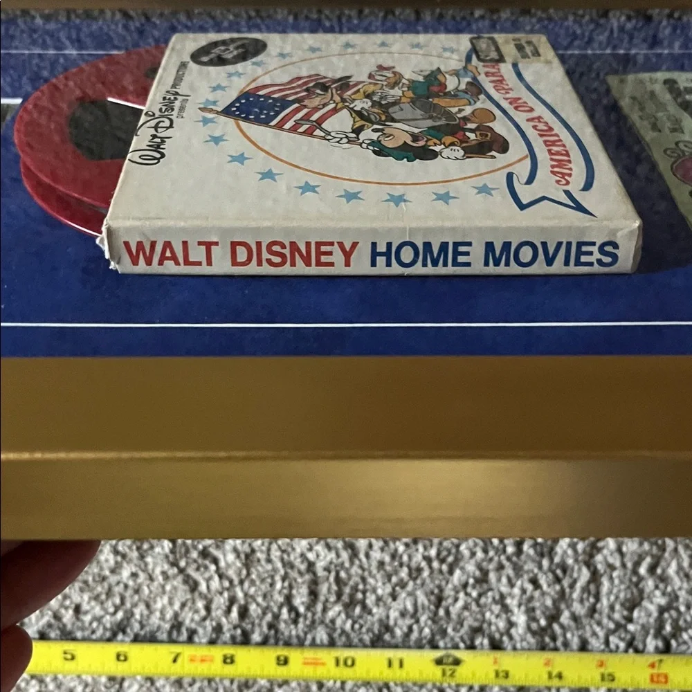 Disney World America on Parade Vintage Super 8 Movie 1975 Ticket 4th of July